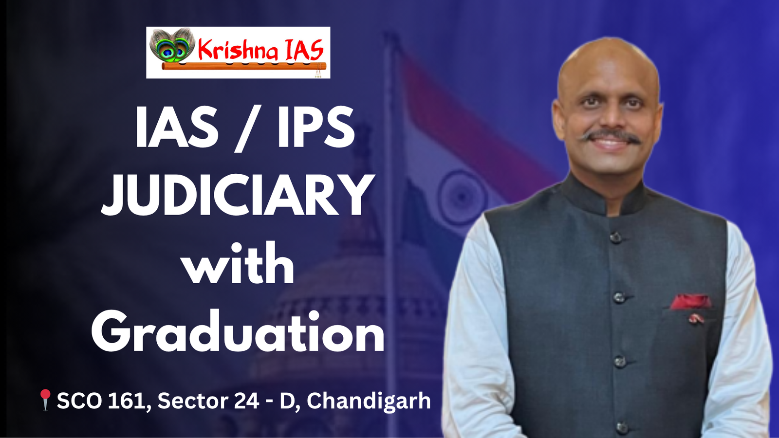 IAS-with-Graduation-KRISHNA-BEST-IAS-COACHING-IN-CHANDIGARH 9988003622